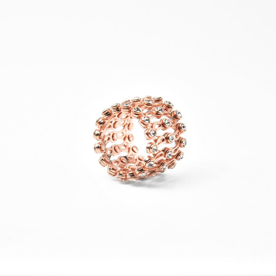 Rose Gold Metamorphosis Ring Bracelet Free Size / 10.19 g