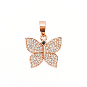 Rose Serene Wings Pendant Free Size