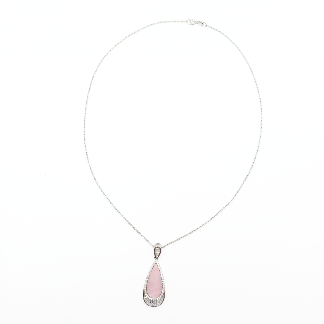 Rosé Teardrop Chain Set 6.21 g