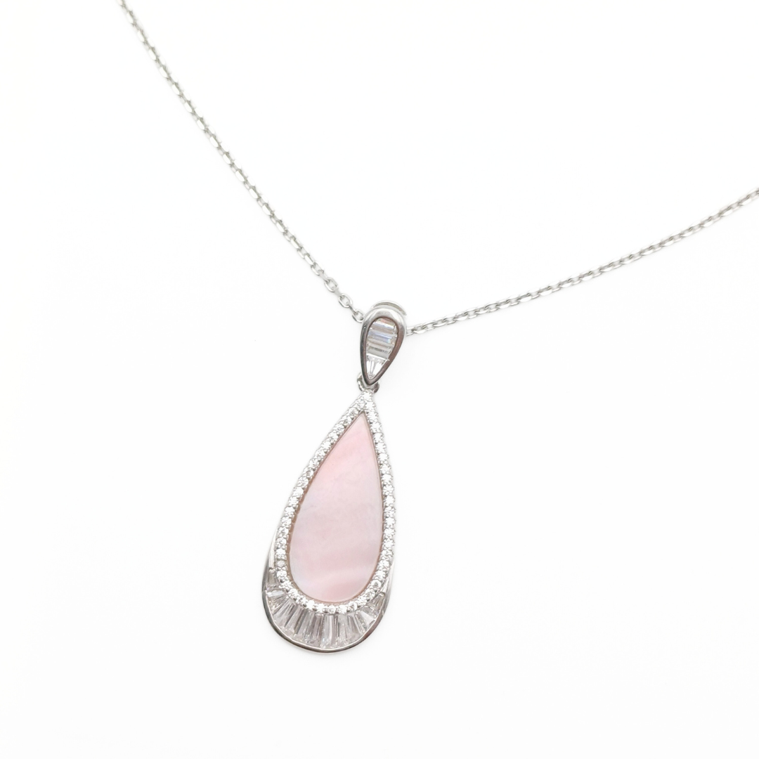 Rosé Teardrop Chain Set 6.21 g