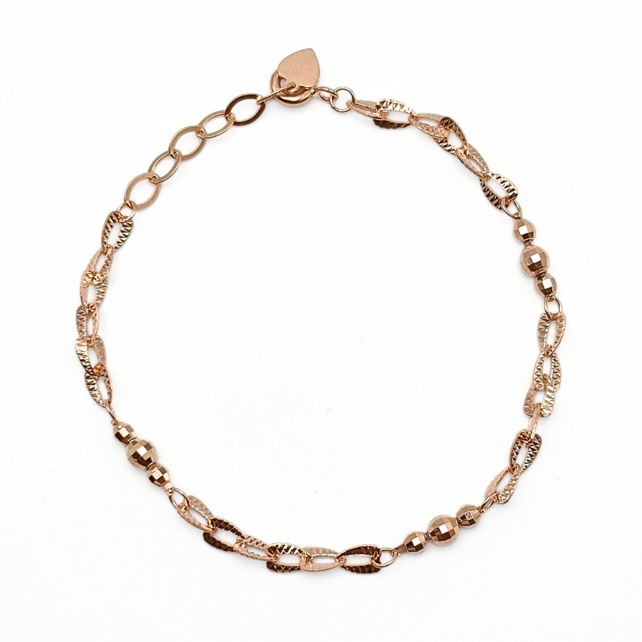 Rose Weave Bracelet 203 mm