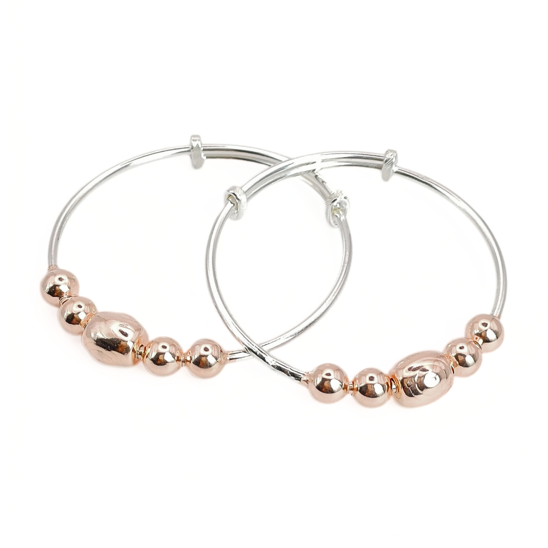 Rosy Keepsake Bangles Adjustable / 15.78 g