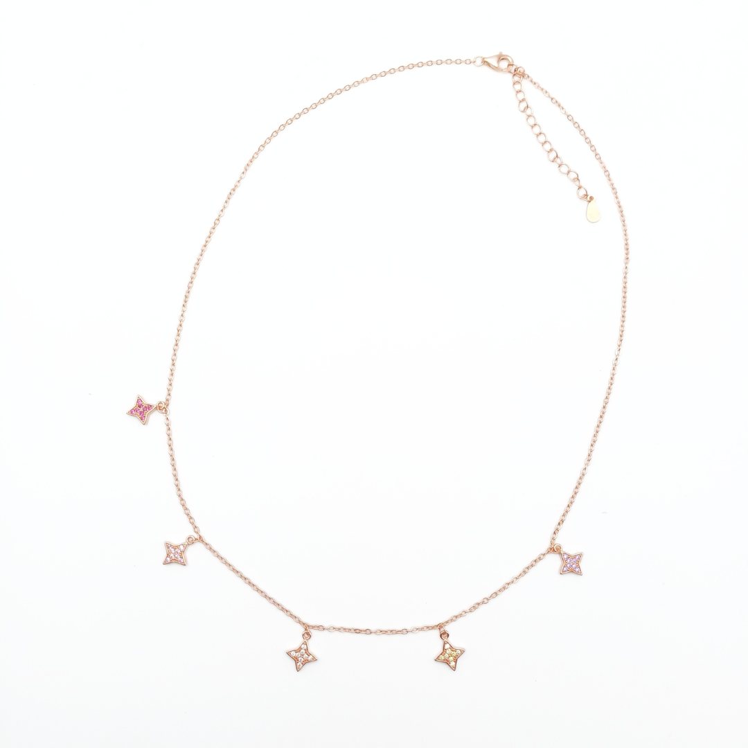 Rosy Starlight Chain Set 4.39 g