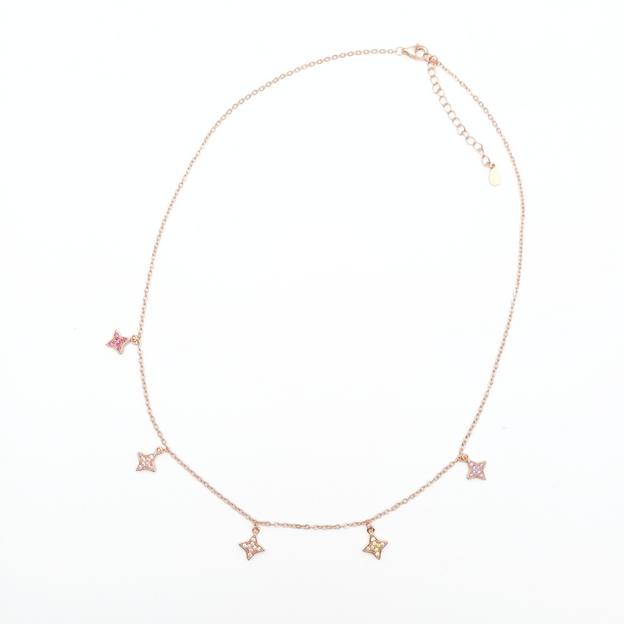 Rosy Starlight Chain Set 4.39 g