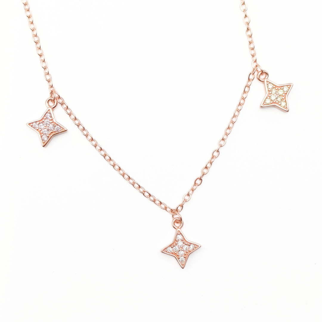 Rosy Starlight Chain Set 4.39 g