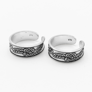 Rosy Trails Toe Rings FREE Size / 3.32 g