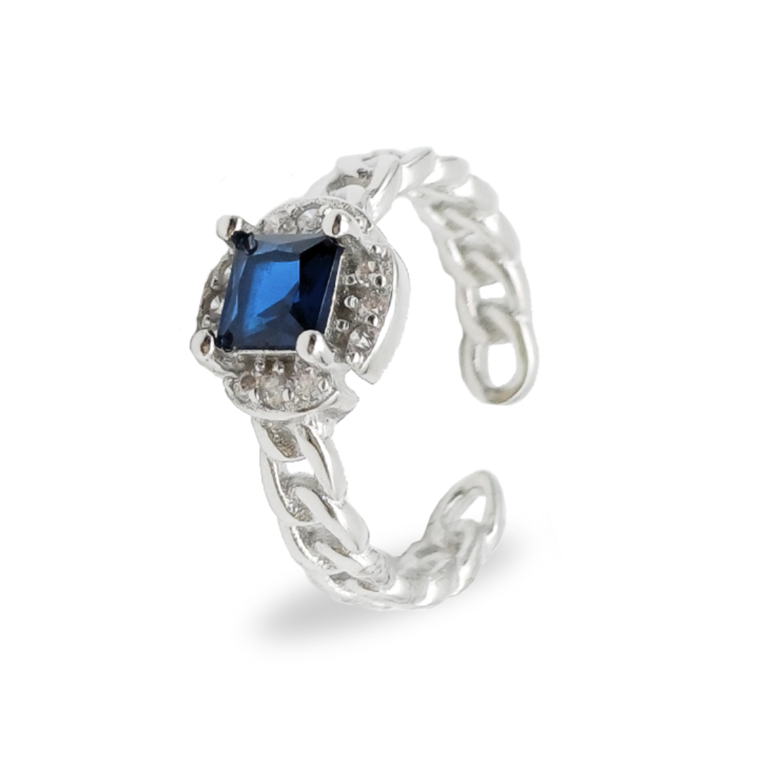 Royal Blue Radiance Toe Rings FREE Size / 3.37 g
