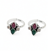 Royal Radiance Toe Rings FREE Size / 6.16 g