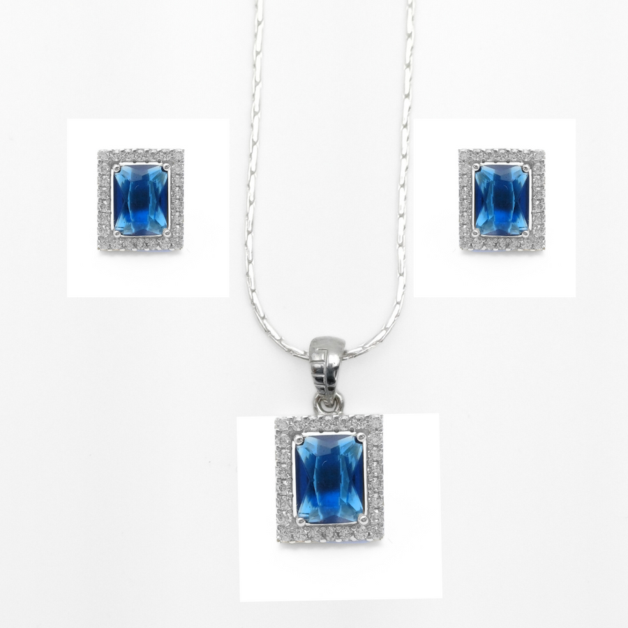 Royal Sapphire Gaze Set 6.18 g