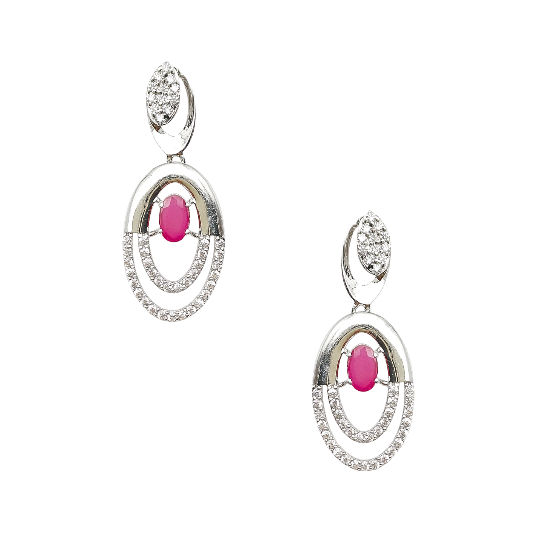 Ruby Dew Necklace Set 27.05 g