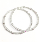 Ruby Glow Bangles 66 mm / 24.21 g