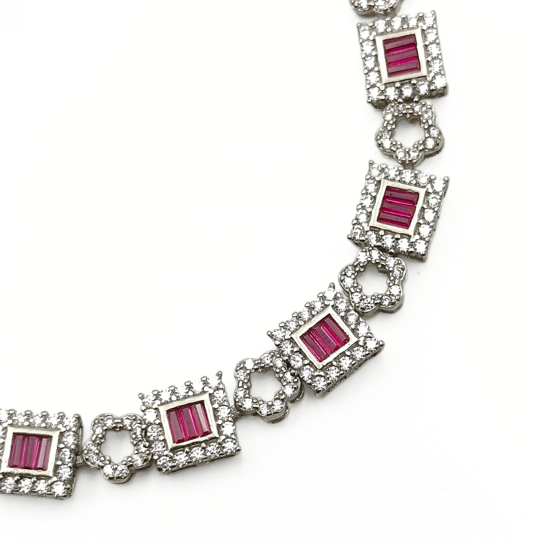Ruby Radiance Bracelet 190 mm / 14.78 g