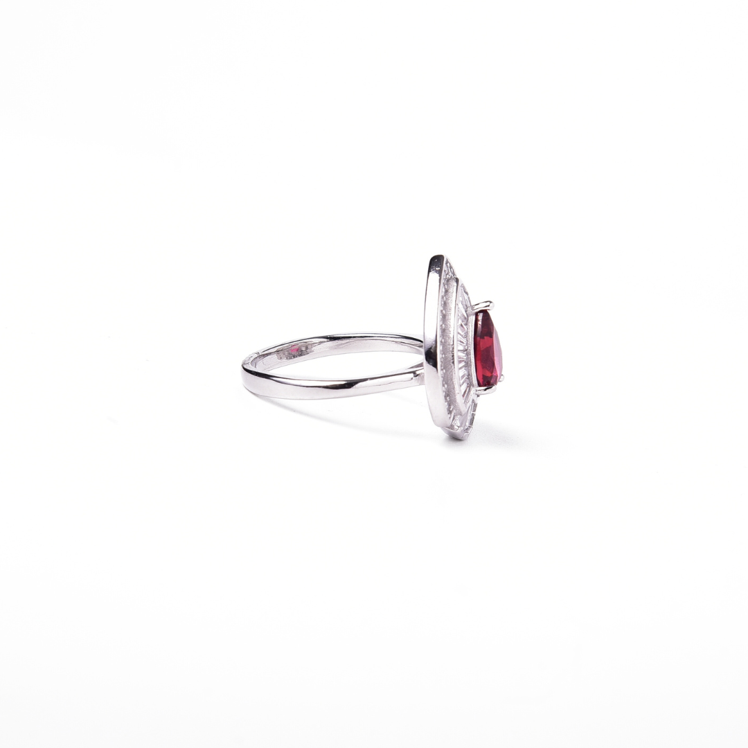 Ruby Radiance Cascade Ring 16 mm / 5.44 g