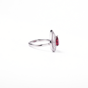 Ruby Radiance Cascade Ring 16 mm / 5.44 g