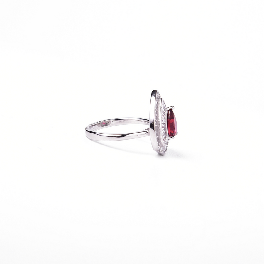 Ruby Radiance Cascade Ring 16 mm / 5.44 g