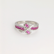 Ruby Wrap Ring 12 mm / 3.37 g