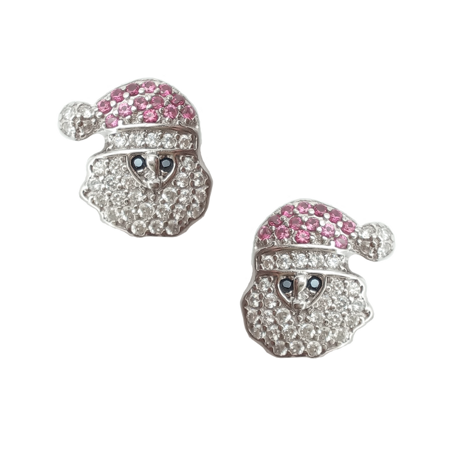 Santa Sparkle Studs Free Size