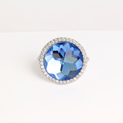 Sapphire Moon Ring 15 mm / 5.69 g