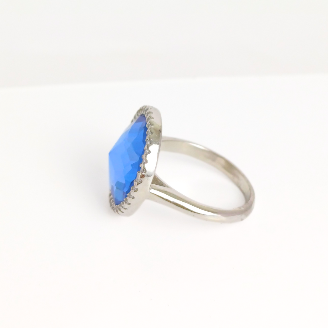 Sapphire Moon Ring 15 mm / 5.69 g