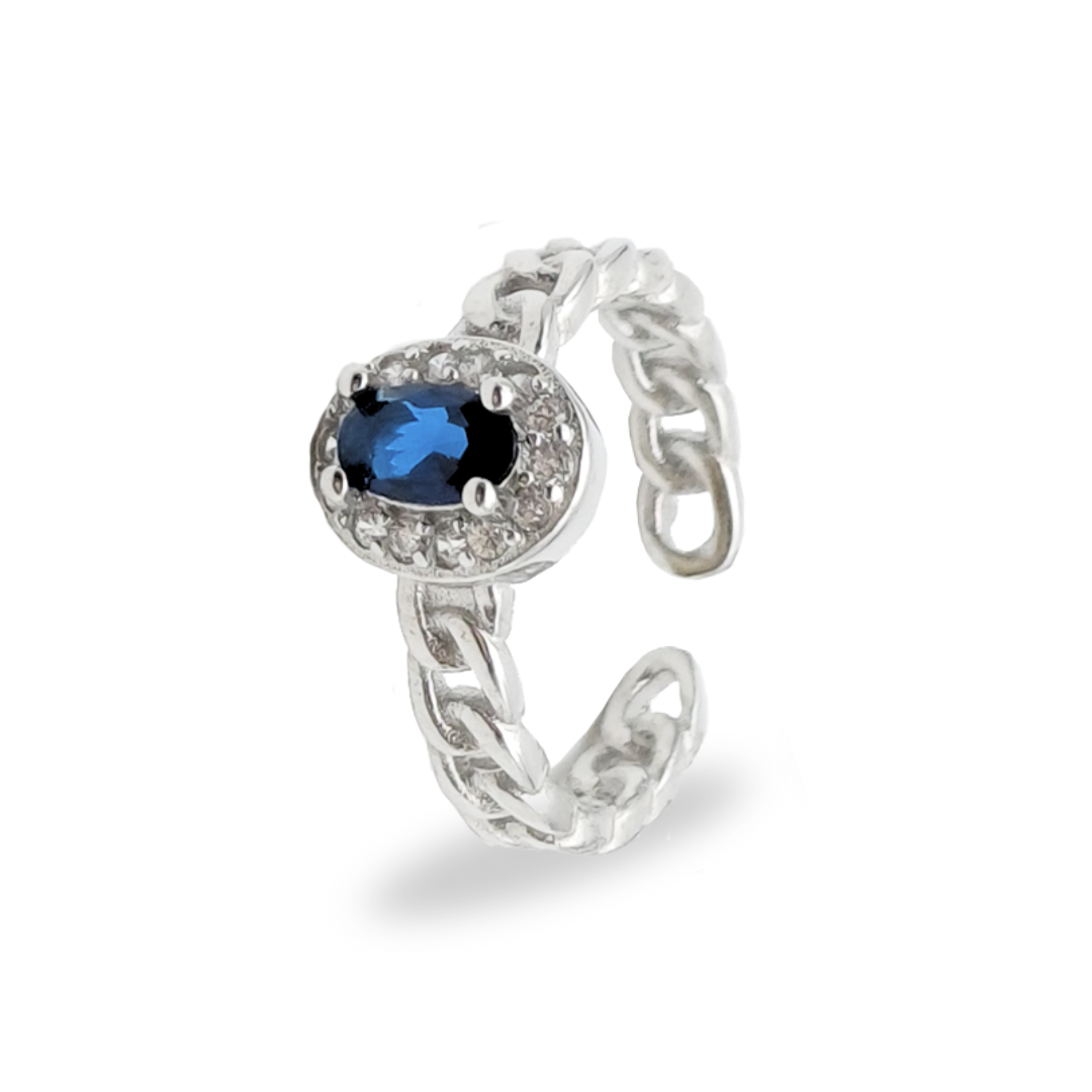 Sapphire Sparkle Toe Rings FREE Size / 3.32 g