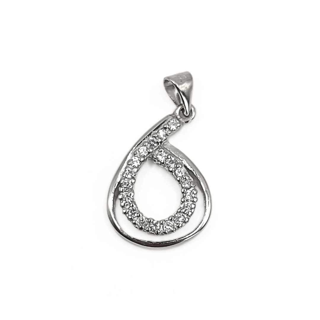 Serene Teardrop Pendant Free Size