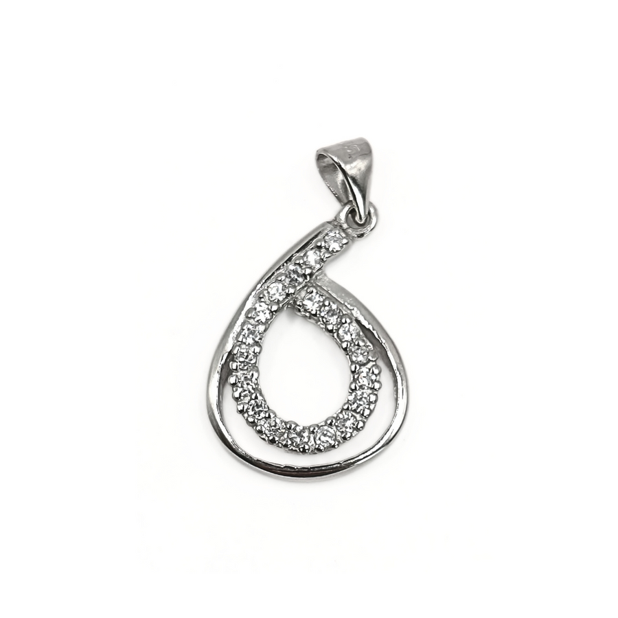 Serene Teardrop Pendant Free Size