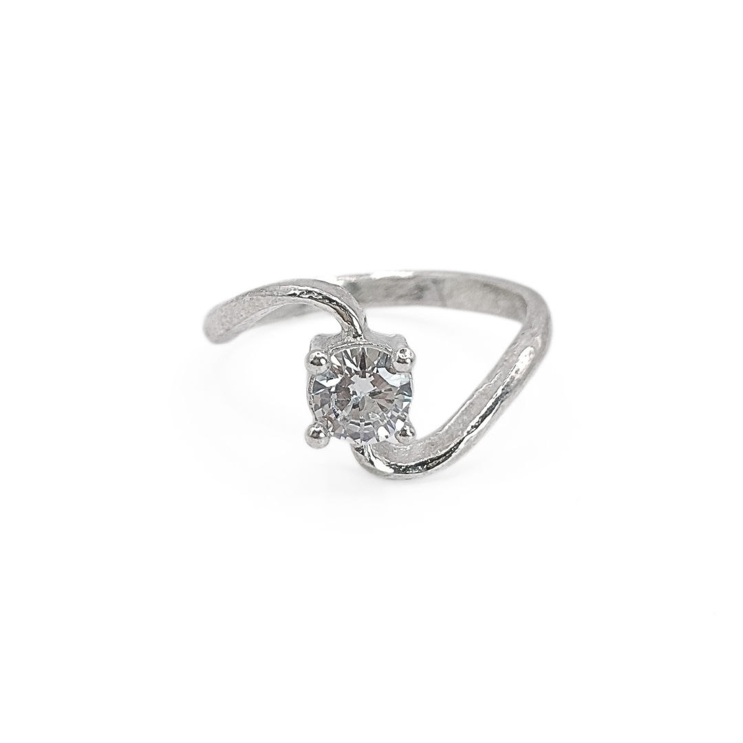 Serpentine Solitaire Ring 11 mm / 2.15 g