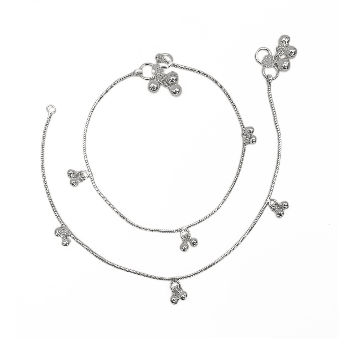 Silver Bells Payal 241 mm / 20.95 g