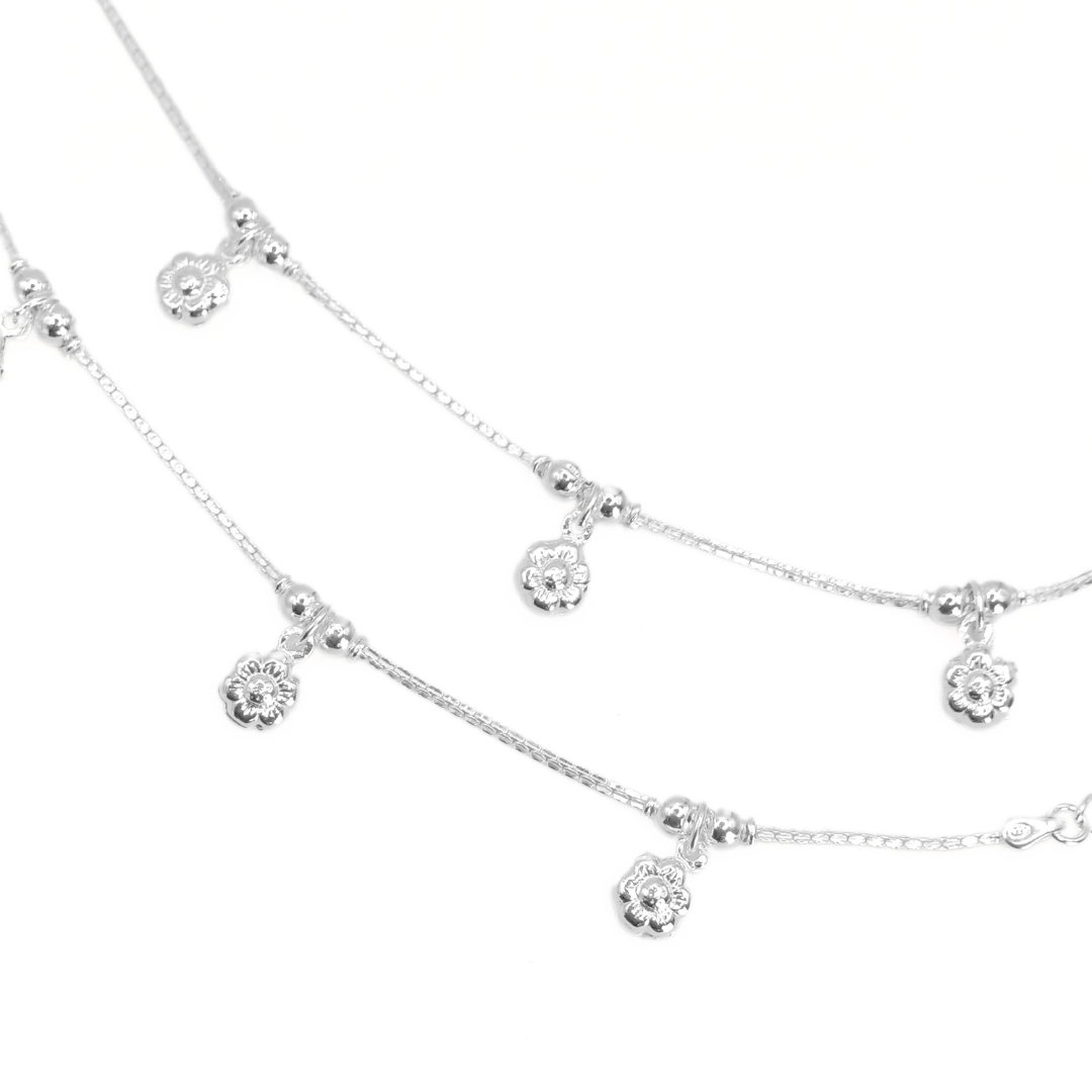 Silver Blossom Baby Payal 7.5 / 12.1 g