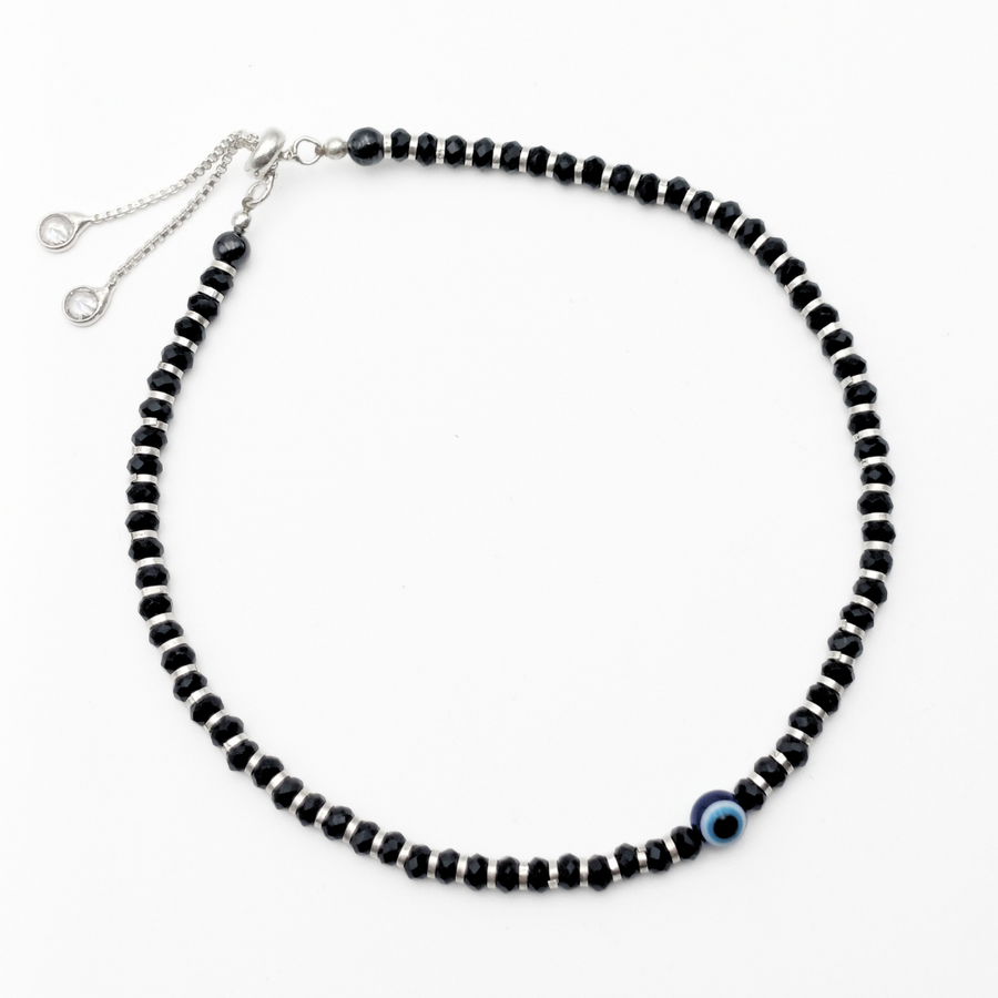 Silver Guardian Anklet Adjustable / 6.5 g