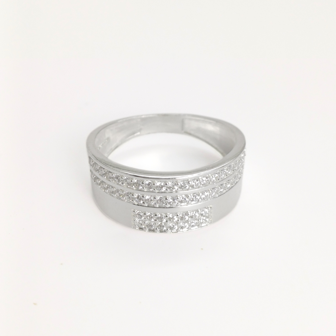 Stacked Spark Ring 24 mm / 4.01 g