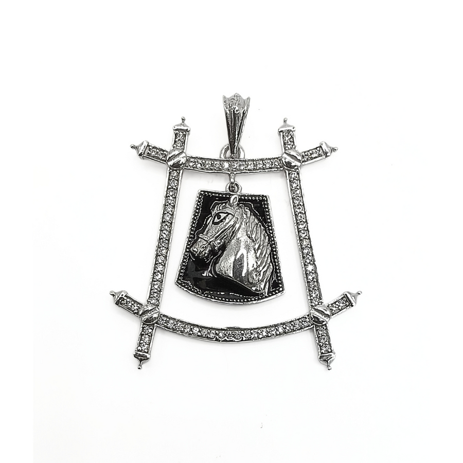 Stallion's Frame Pendant Free Size