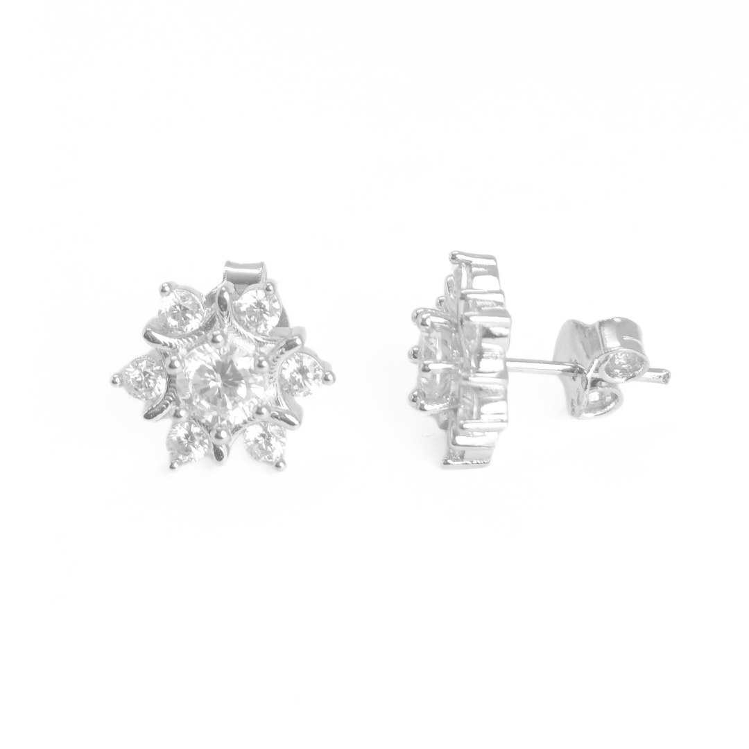 Starburst Stud Earrings Free Size