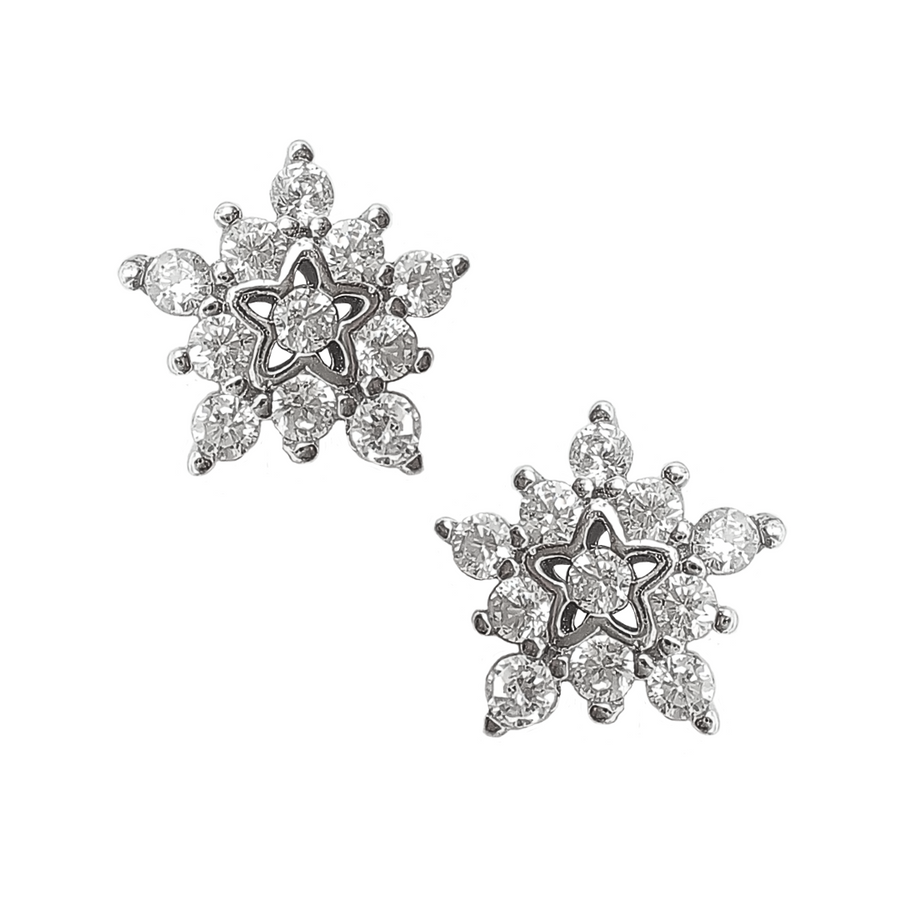 Starlight Cluster Studs Free Size