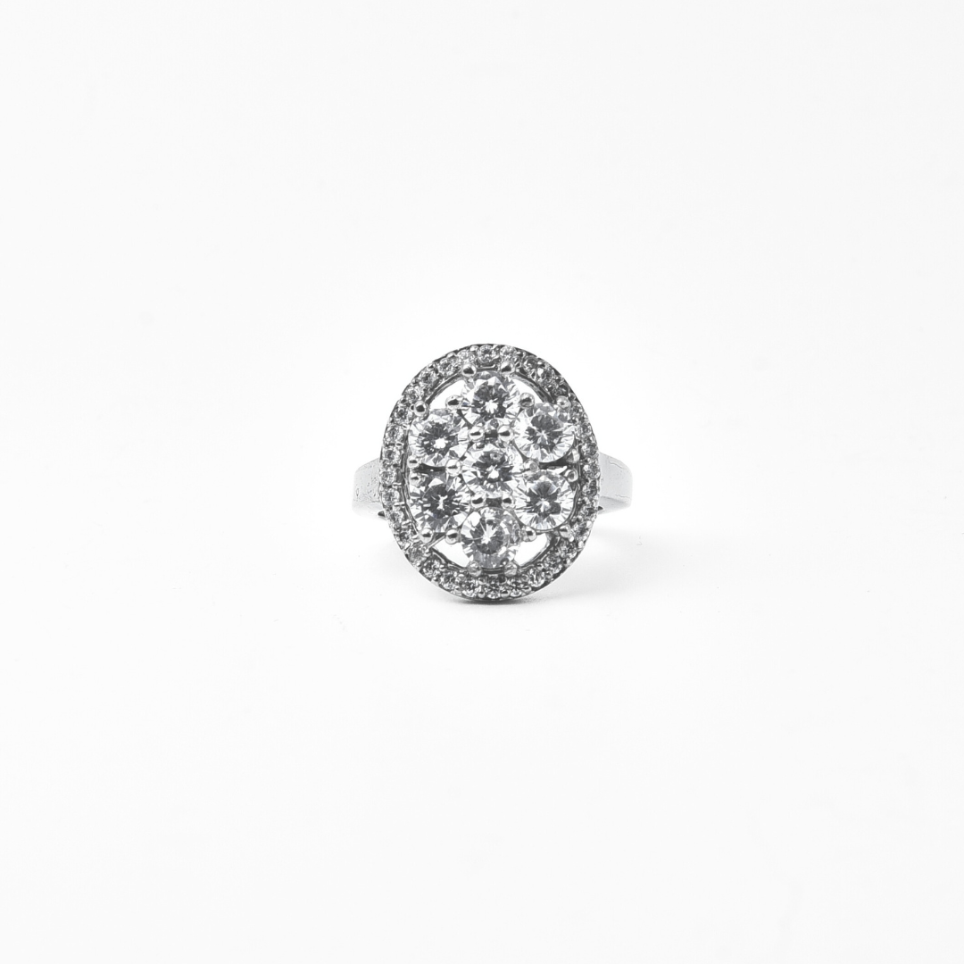 Starlit Oval Ring 14 mm / 6.44 g