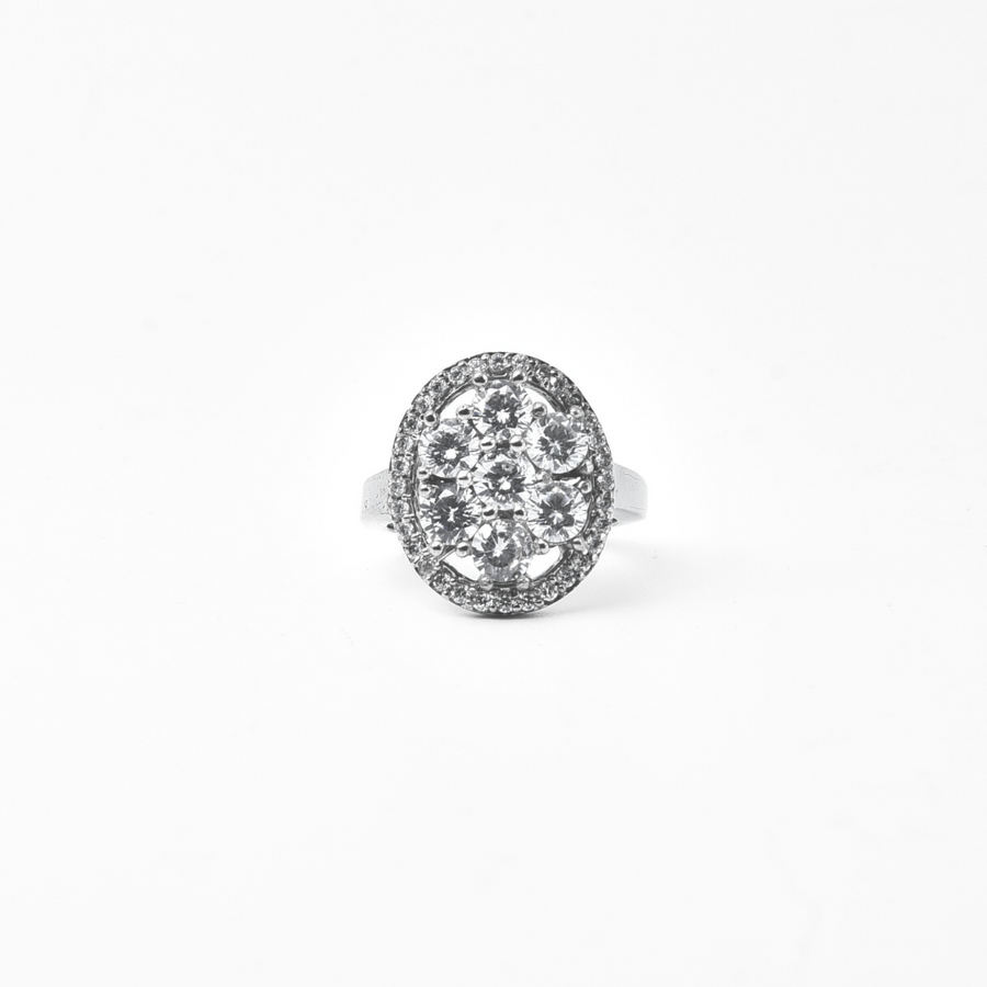 Starlit Oval Ring 14 mm / 6.44 g