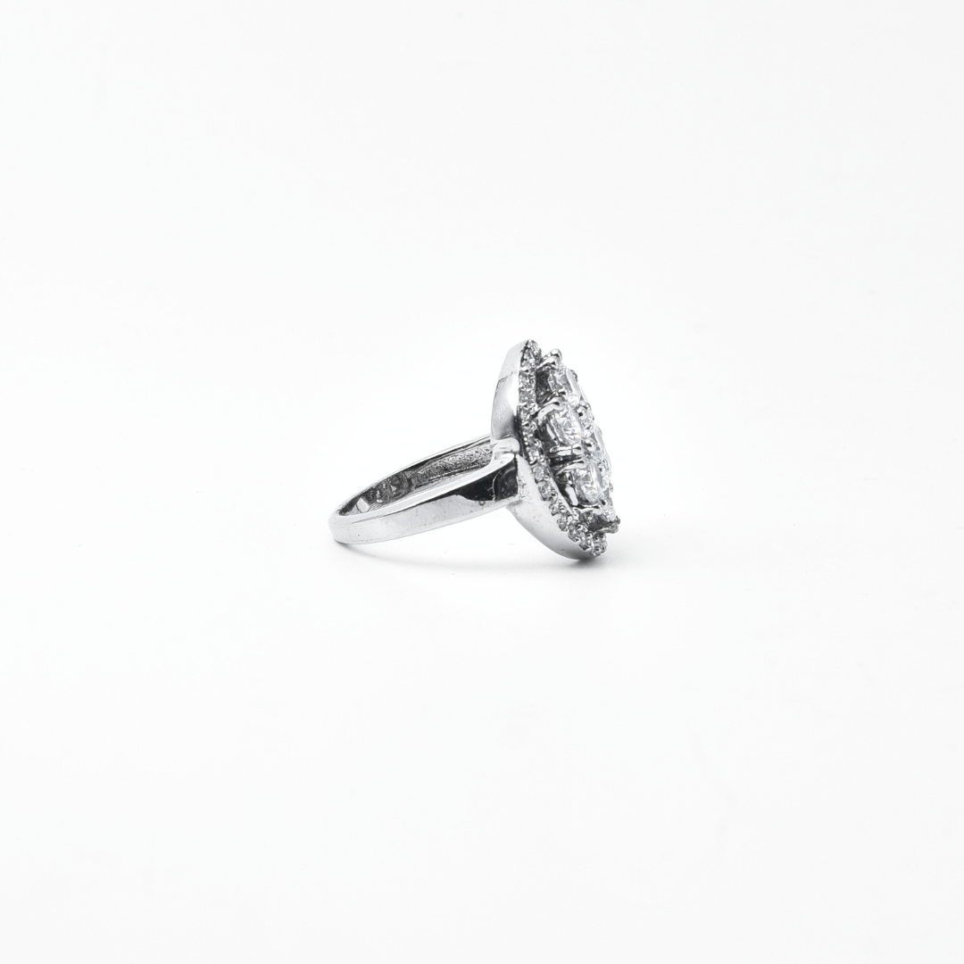 Starlit Oval Ring 14 mm / 6.44 g