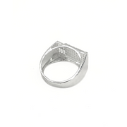 Sterling Matrix Ring 19 mm