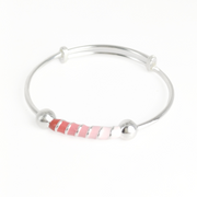 Strawberry Fade Baby Bangles Adjustable / 14.14 g
