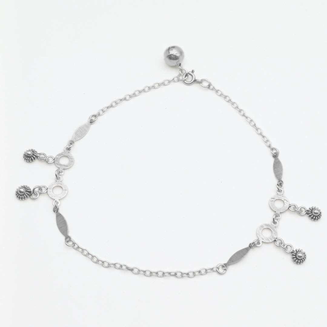 Sun-Kissed Petal Anklet 267 mm / 5.14 g