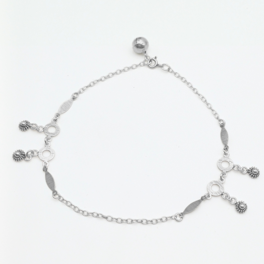Sun-Kissed Petal Anklet 267 mm / 5.14 g