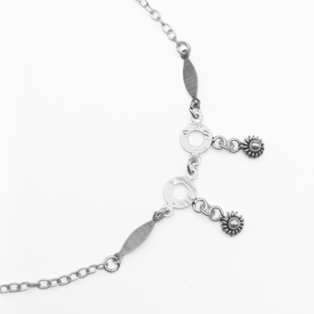 Sun-Kissed Petal Anklet 267 mm / 5.14 g