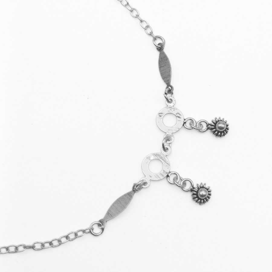 Sun-Kissed Petal Anklet 267 mm / 5.14 g