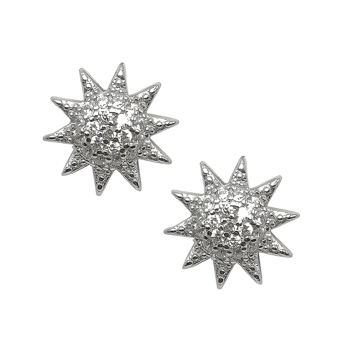 Sunburst Studs Free Size