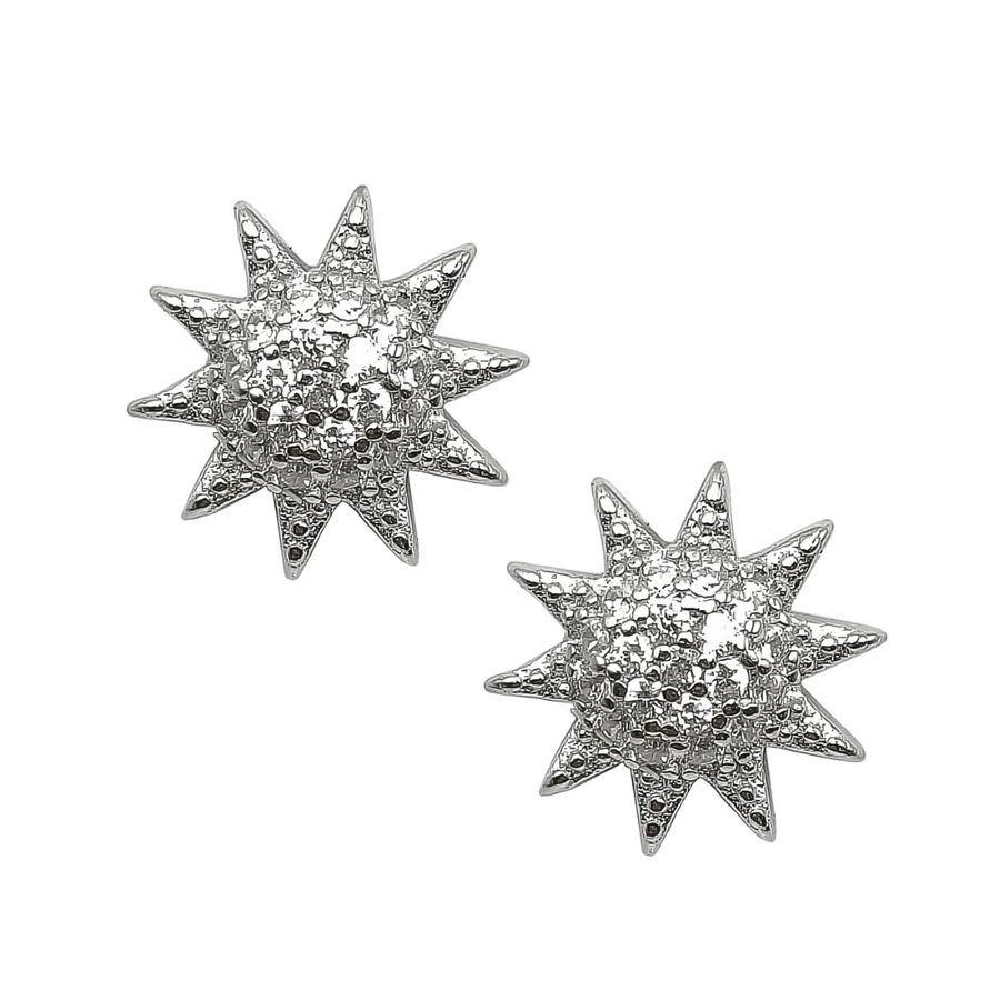 Sunburst Studs Free Size