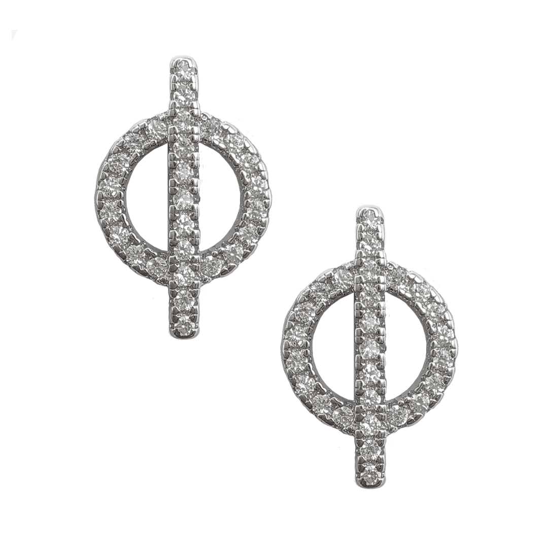 Symbolic Loop Studs Free Size