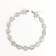 Teardrop Sparkle Bracelet 178 mm