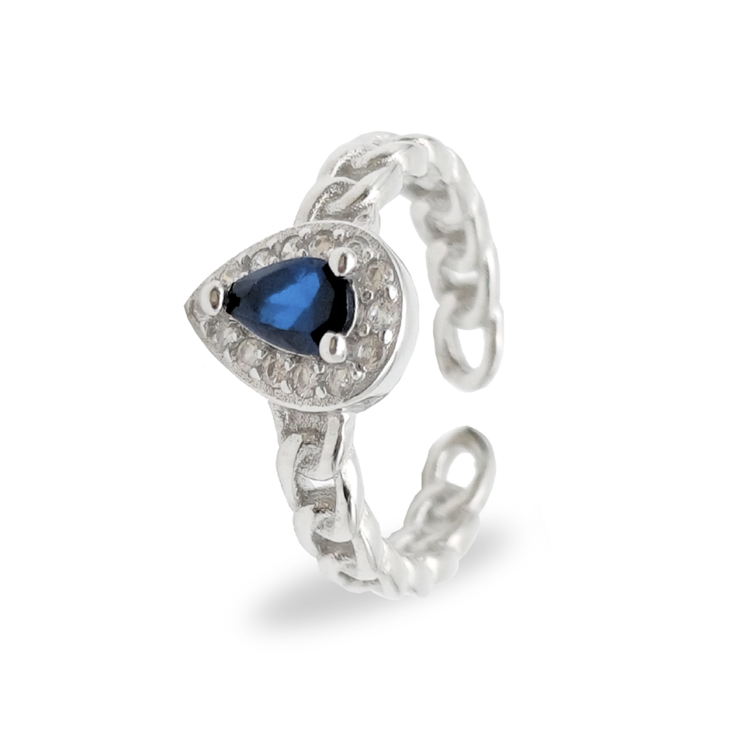 Teardrop Twilight Toe Rings FREE Size / 3.31 g