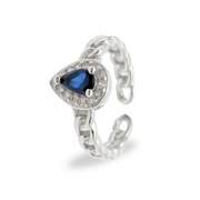 Teardrop Twilight Toe Rings FREE Size / 3.31 g