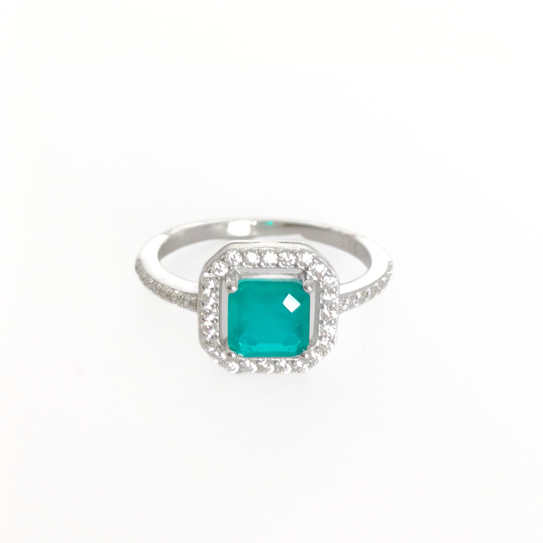 The Boxed Bloom Ring 15 mm / 2.22 g